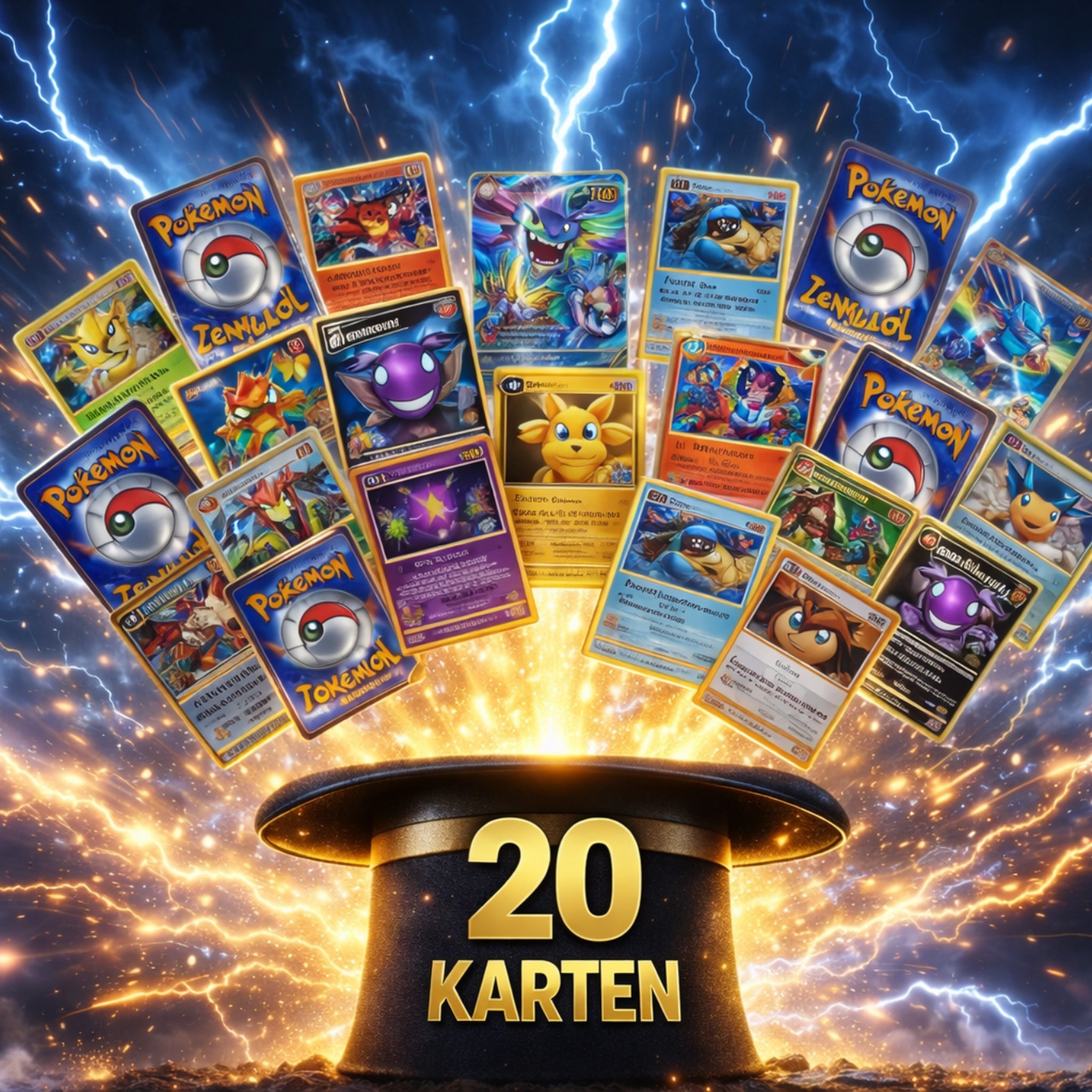 Pokemon Karten 20 Stück