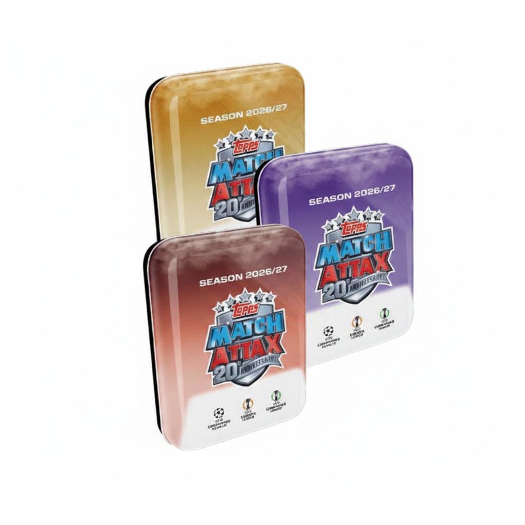 Topps Match Attax UEFA 2026/27 Mini Tin – Produktbild